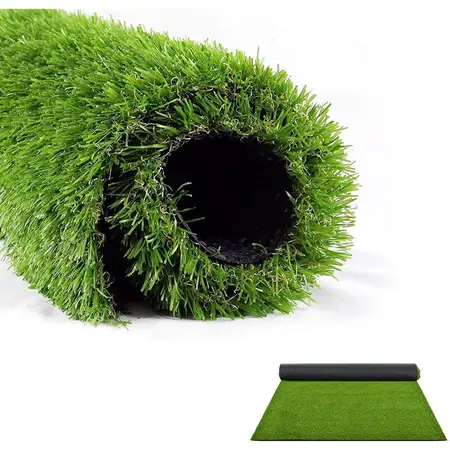 Thick Artificial Grass Turf Lawn Customized Size